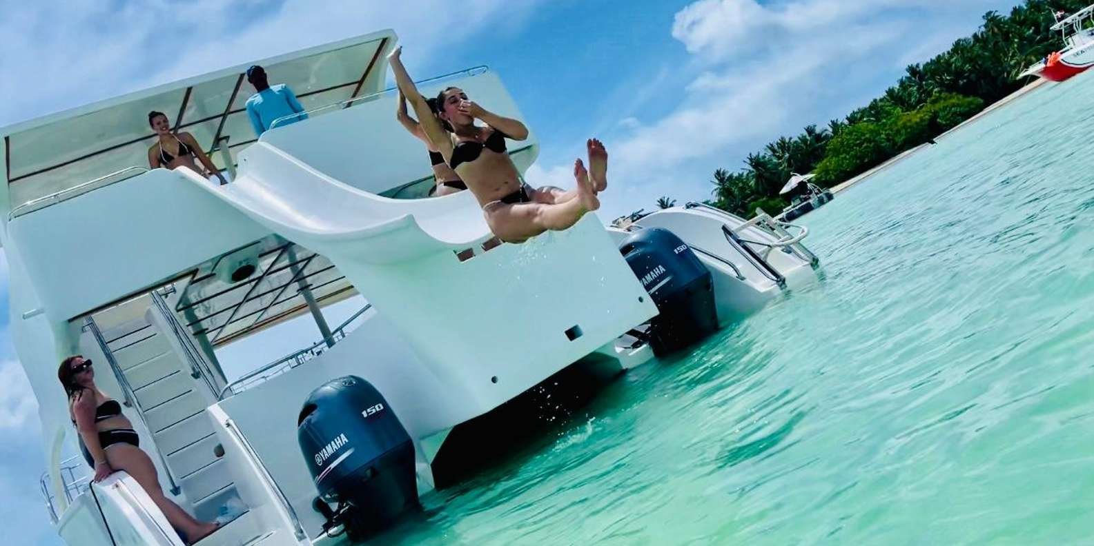 Private Catamaran Crusie, snorkeling, lunch & water slide - Image 12